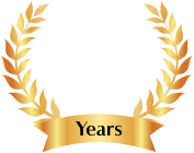 46 Years Badge